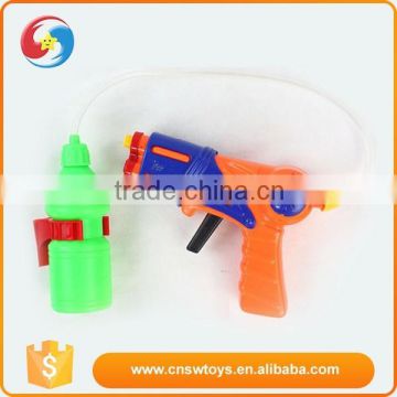 Charming high-speed waterjet plastic big water gun toy with backpack