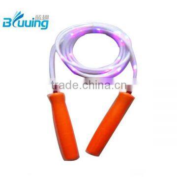 Fitness equipment color change PVC jump rope
