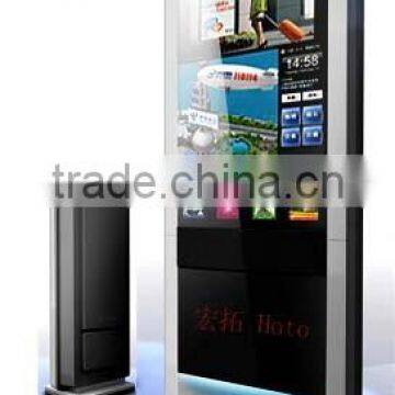 47 Inch Floor Standing Windows System Touch Screen LCD Advertising Player