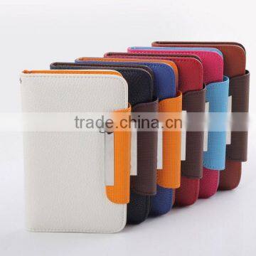 Good Quality Leather Wallet Flip Cover Case for Mobile Phone