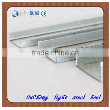 Galvanized steel u channel for ceiling system of modern house