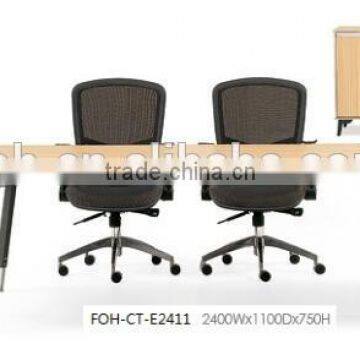 Modern Metal Leg Meeting Room Discussion Table (FOH-CT-E2411)