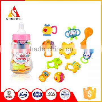 Happy feeder bottle bed hanging baby rattle toys