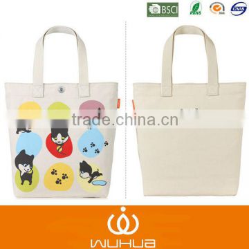 2014 new design print women tote handbag