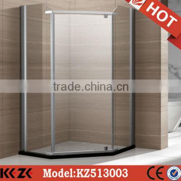 easy install stainless steel diamond shower room shower cabin