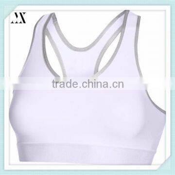 2016 Wholesale OEM Fashion Custom Women Sport Bra With Light Color Printed Or Embroidered Your Logo