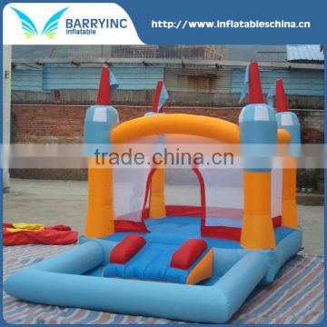 Mini baby bouncer , safety inflatable bouncy castle for kids