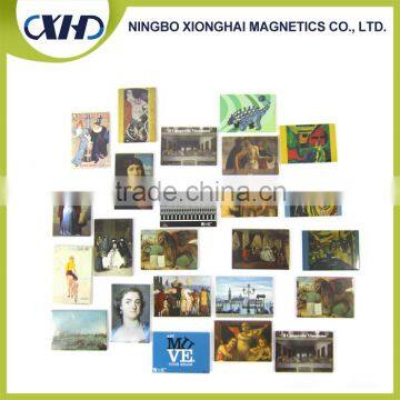 High quality promotion gift custom 3d advertising tin fridge magnet