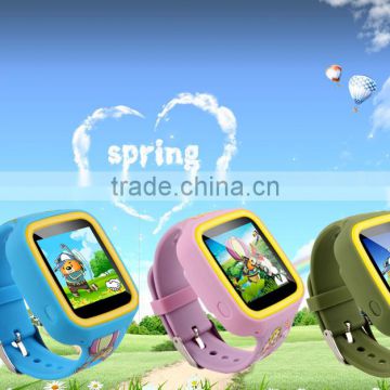 Fashion children' Positioning smart tracking Watch mobile Phone