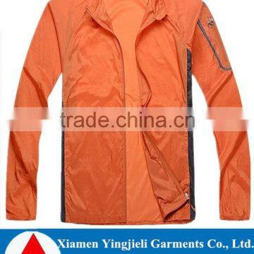 Waterproof Golf Packable Rain Jacket Without Hoodies