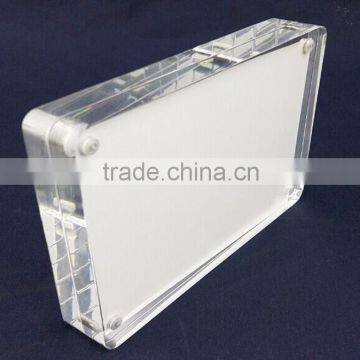 acrylic photo cube frames for promotional tabletop/desktop/countertop souvenir gift