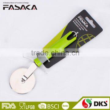 KH109PC Stainless Steel Mirror Finished Pizza Cutter with PP handle Kitchen Gadget Tools