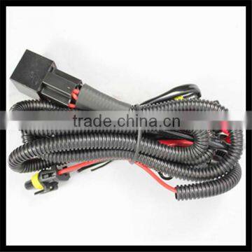 HID Xenon headlight h7 Single Beam Wire Harness Cable with Relay for 9006 9005 H7 H10 H11