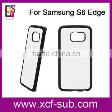 Blank Sublimation Phone Case For Samsung Galaxy S6 edge, 2D Hard Cover for Samsung S5 Active