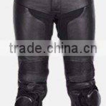 DL-1396 Leather Motorbike Pant , Leather Biker Sports Pants, Motor Bike Leather Trousers