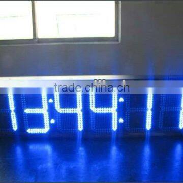 LED time and temperature signs 6,500 - 9,500 K Color temperature LED signs