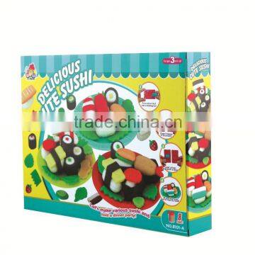 Popular with childrens Playdough toys Sushi modeling clay