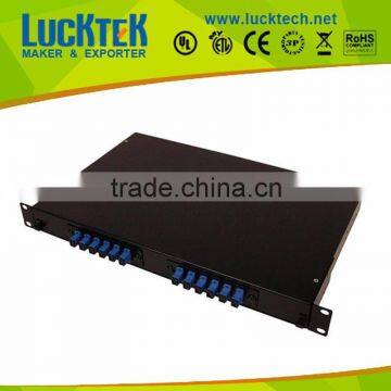 Fiber Patch Panel, 12 Port, Single Mode SC Simplex, 1U