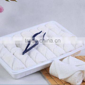 new cotton factory supply airplane disposable hot and cold towel