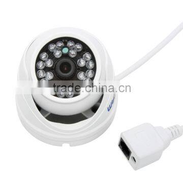Peashooter QD520 support Onvif 720P H.264 1/4 CMOS 3.6mm fixed lens Night Vision P2P Mini Dome IP Camera