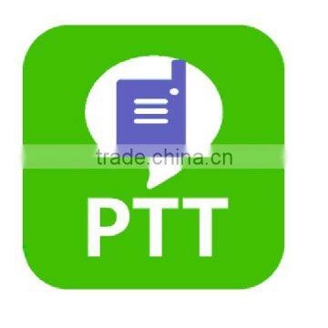 PTT push to talk speaker microphone headset Android smart phone apps