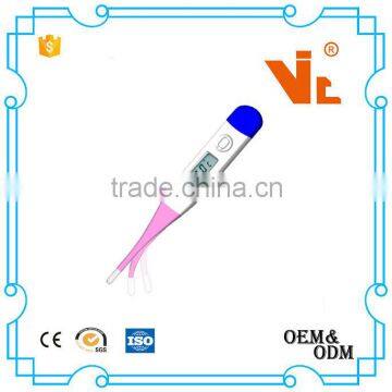 V-DT04-15 High to measure precision waterproof baby clinical oral basal digital thermometer with probe