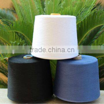 spun 100% polyester yarn