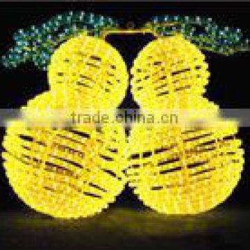 3D rope light motif