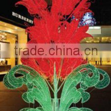 LED tree projection light,H7m large flower tree project light