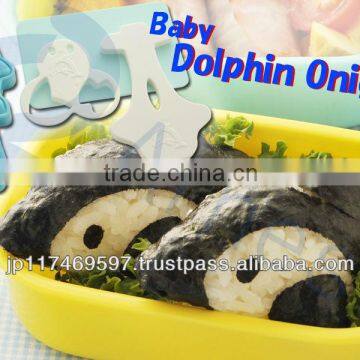 wholesale 3d cake molds kitchenware decoration gift lunch box bento box cook tools rice ball molds set baby dolphin onigiri