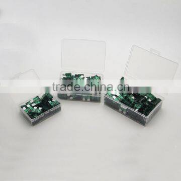 50pcs For Auto Cars&Trucks 2A Color Coded Blade Fuse Assorted Car Fuse