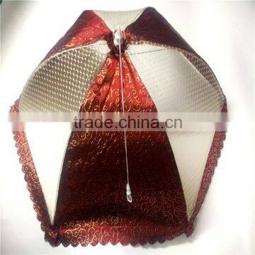 High-grade gold foil folded cloth cover food cover food department store food cover