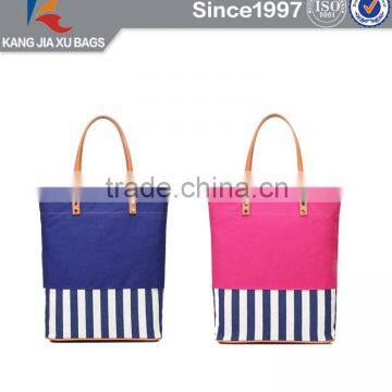 Fashionable Carryall Tote Durable Canvas OEM Logo