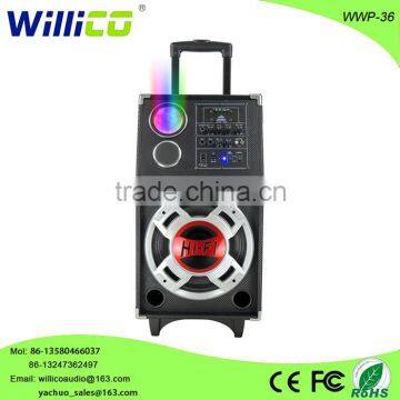 hifi strong bass sound speaker with light