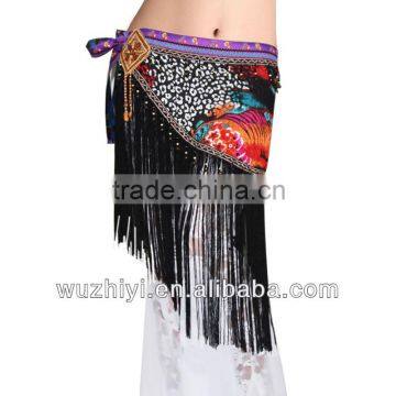 Belly Dance Hip Scarf, Nice Tribal Hip Scarf for Belly Dancer ,Belly Dancing Performance Outfit,Dancing Accessories(YL027)