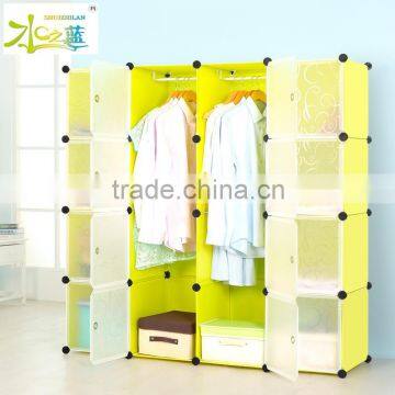 Wholesale Folding Modern Bedroom Plastic Wardrobe Box photo-3