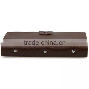 Business Fashion Waterproof Stud Closure Card Leather Book OEM Order Welcome photo-5