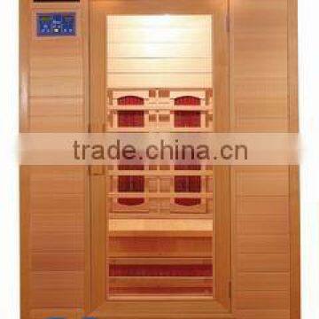 healthland far infrared sauna room wood sauna caramic sauna cabin 2person