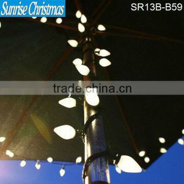 LED battery party light with timer