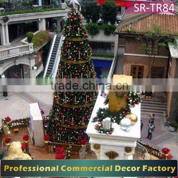 Customize 5m 6m 8m 9m 12m 15m outdoor large giant christmas tree with candle decoration