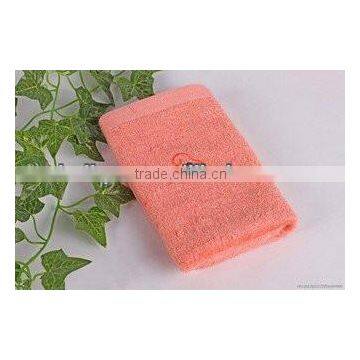 Bamboo Towel Red Color Home Textile Towel Hand Towel