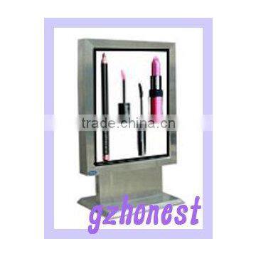 Stainless steel scrolling light box