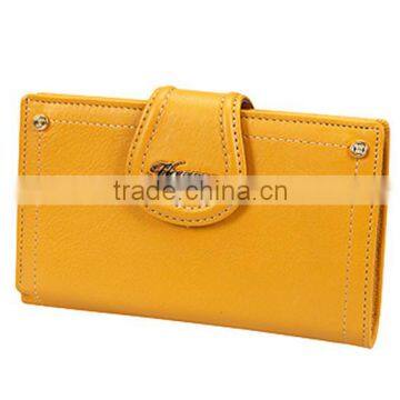 pu leather woman hand wallet