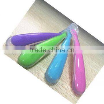 New Cheapest silicone baby food spoon