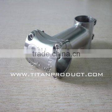 Titanium Stem 25.4/31.8mm x 70/80/90/100/110/120mm with Engraved Cap Logo