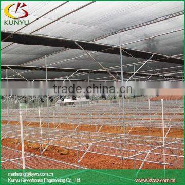 Sawtooth type shade house shade cloth for plants small shade house