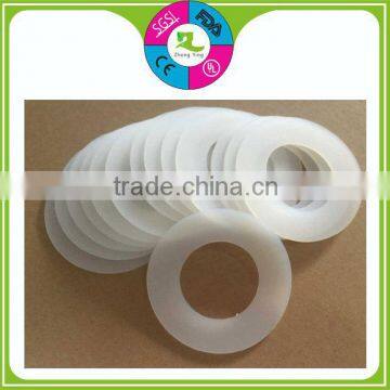 translucence heat resistant ring flat rubber washers