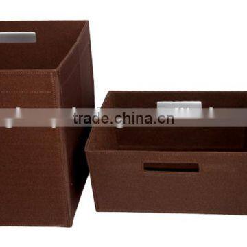 Manufacturer Custom Clothes Storage Box Fabric Toy Storage Box