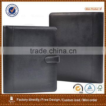 A4 leather portfolio folder&conference folder&compendium folder