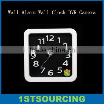 Mini hidden hd ip wall clock camera